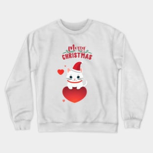 Cat christmas Crewneck Sweatshirt